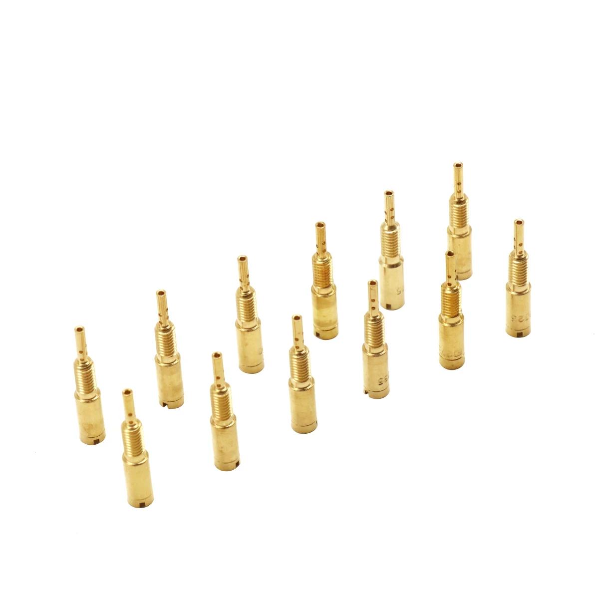 ZSDTRP 12 pièces Mikuni carburateur pilote Jets Jet lent pour Mikuni HS40 HSR42/45/48 RS34-RS40 TM33