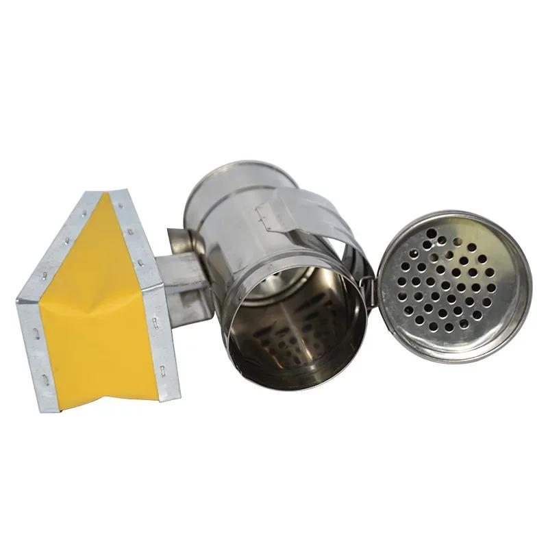 Fumoir d'apiculture en acier inoxydable pour ruches, fumoir à abeilles pour enfants, outils d'apicul