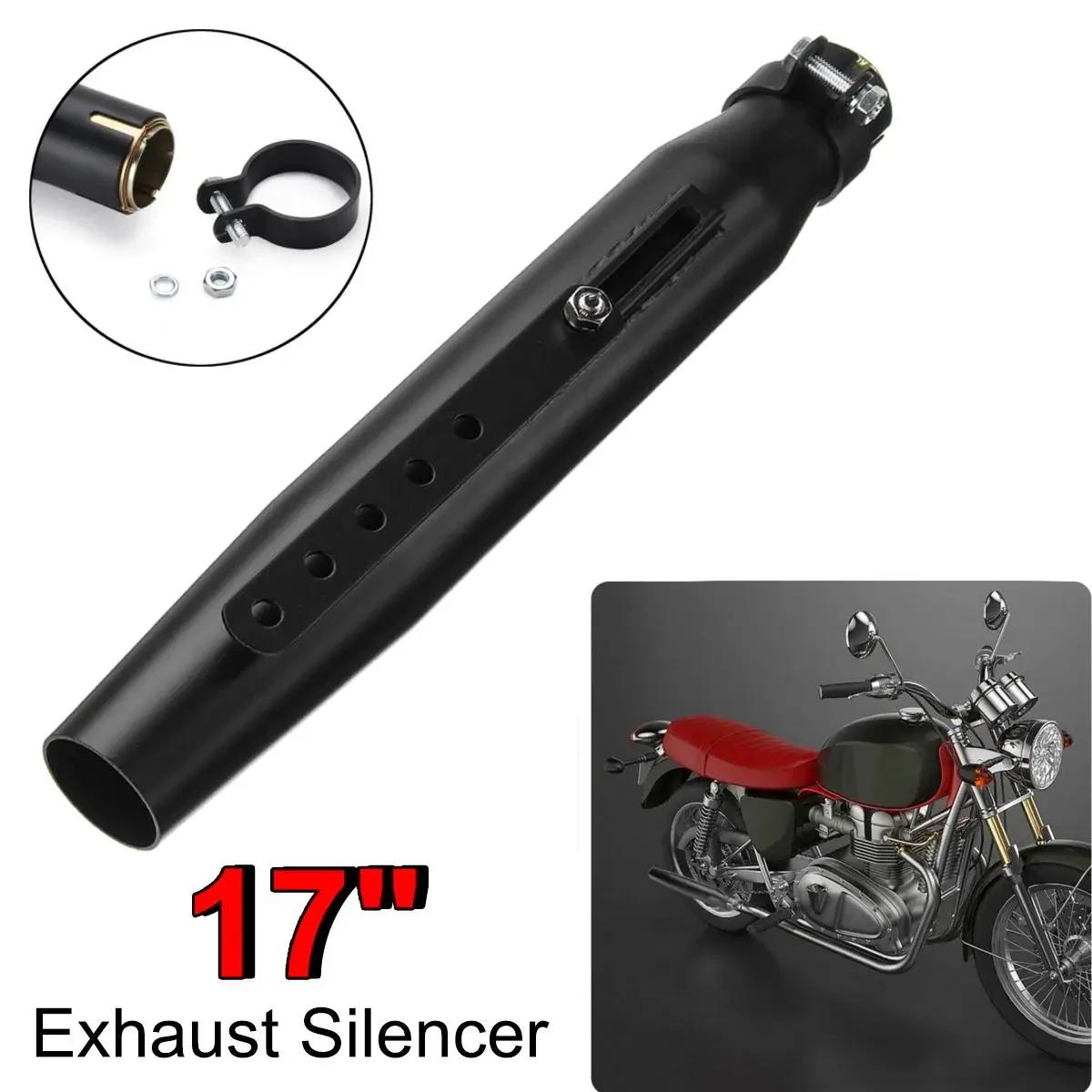 Silencieux Universel pour Moto, Accessoire Rétro, Vintage, Classique, Galvanoplastie, pour cg125, sr
