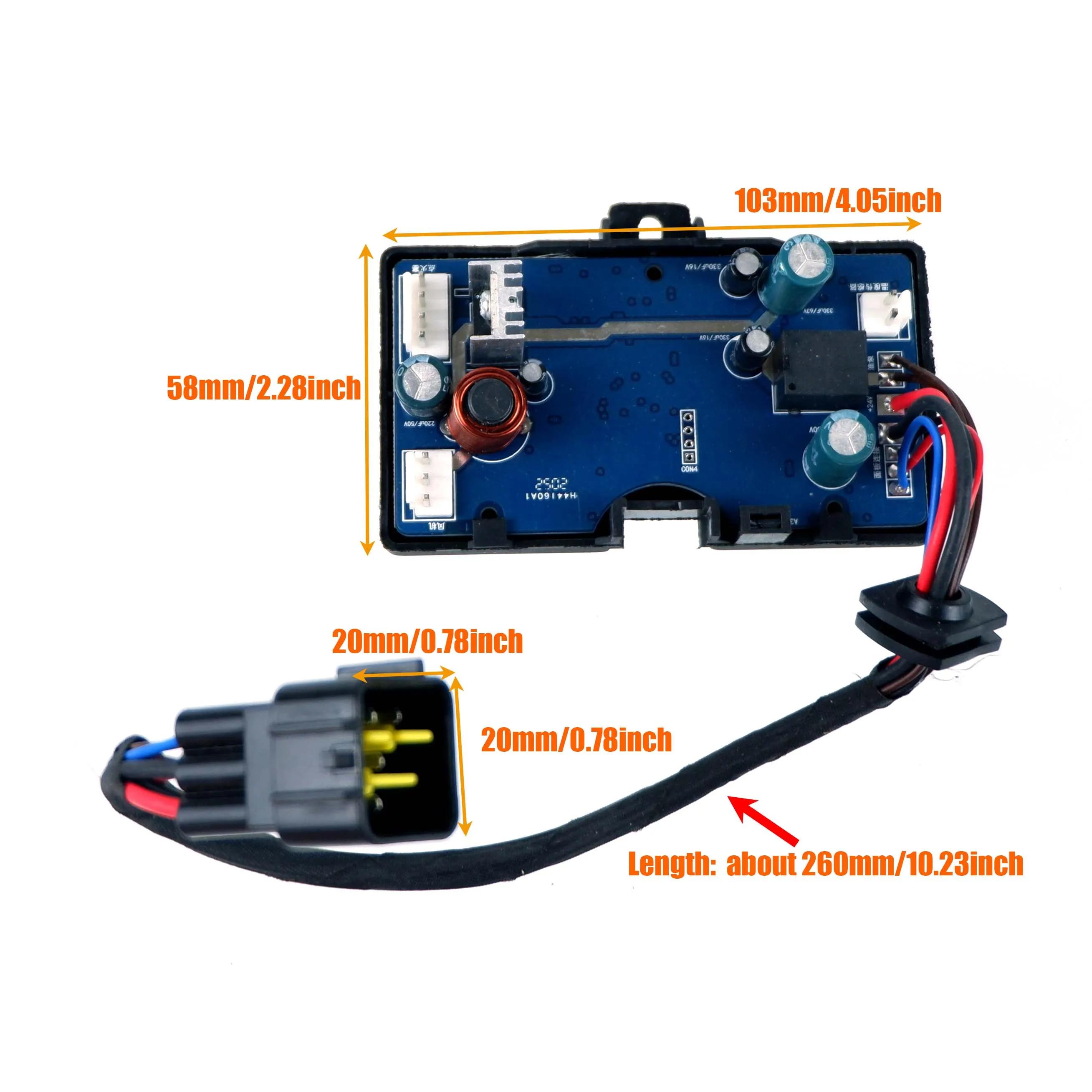 12V 24V 2KW 3KW 5KW 8KW Air Diesel chauffage LCD moniteur interrupteur panneau de commande carte mèr