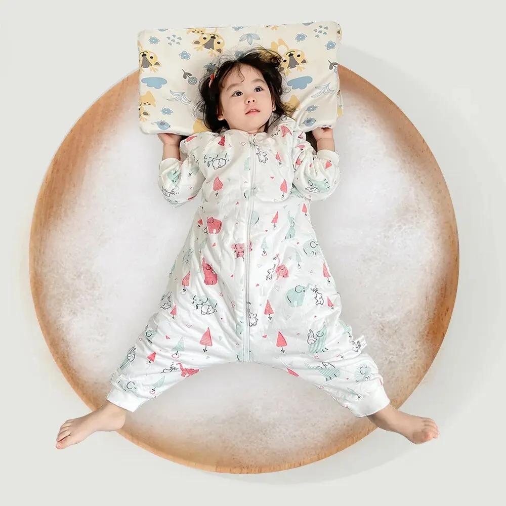 Sac de couchage bébé fille hiver avec pieds - Chaud et confortable pour les nuits 1-4 ans
