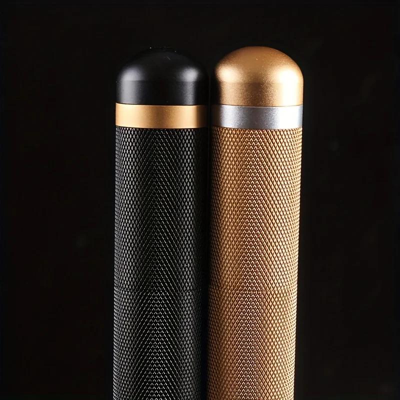 Humidor en aluminium de grande taille, Tube de cigares, étui résistant à l'humidité, accessoires pou