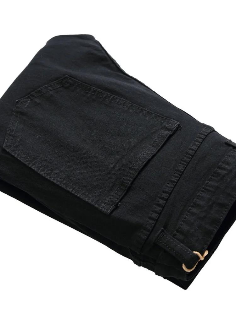 Jean déchiré pour hommes, Slim, respirant, doux, délavé, pantalon Streetwear, printemps automne, pan