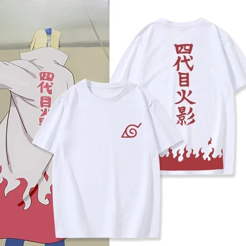 T-shirt à manches courtes Naruto Animation Generation IV Surrounding The Same Cos, T-shirt imprimé N