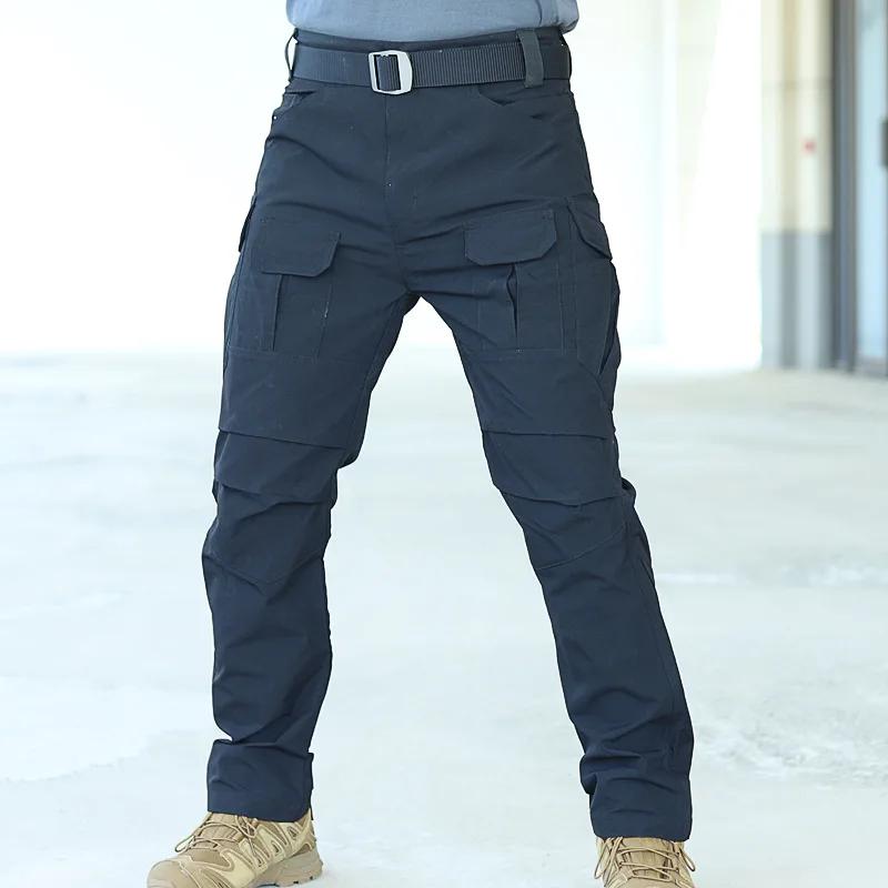 Pantalon tactique de travail multi-poches pour hommes, imperméable, pour Sports de plein air, randon