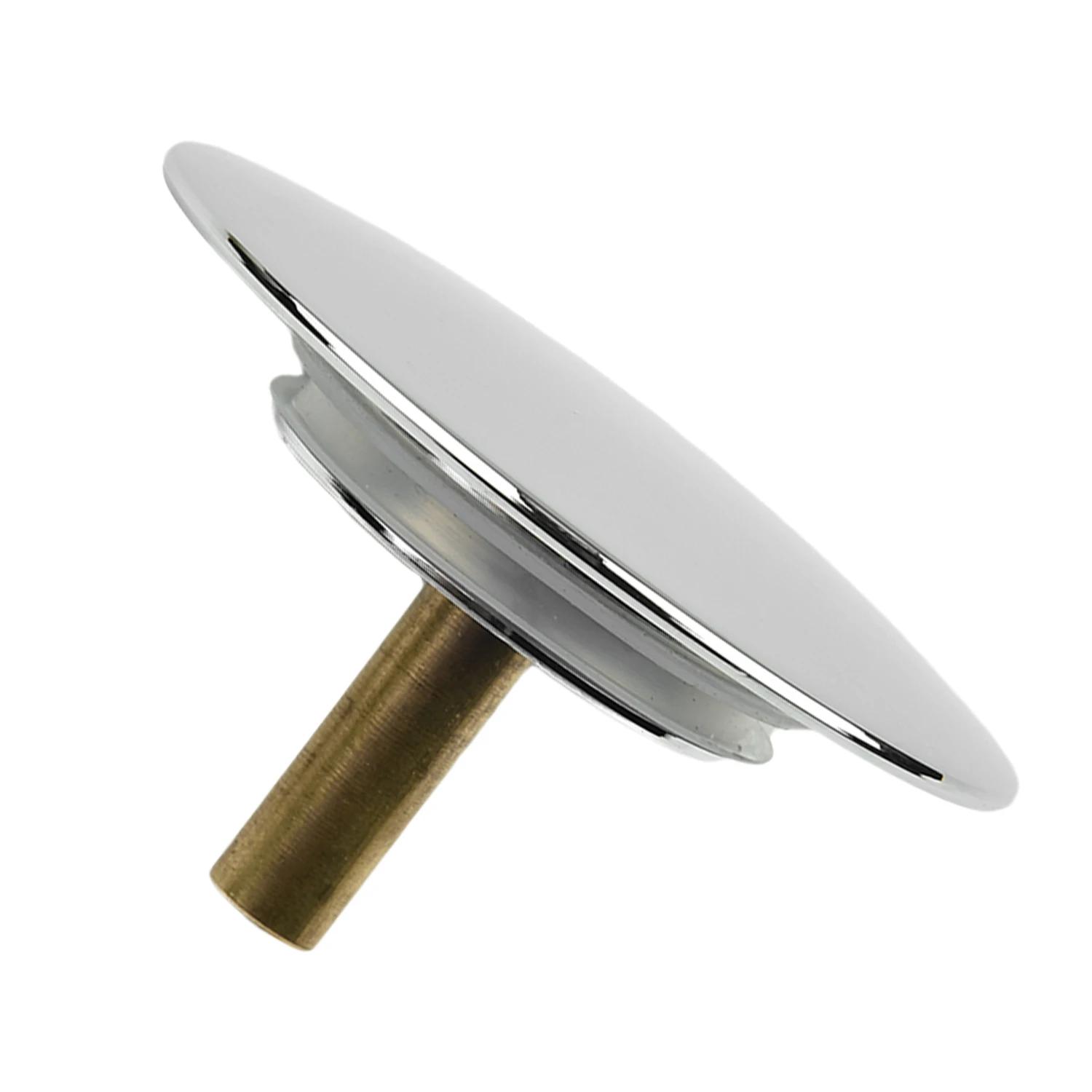 HOSink-Bouchon de Vidange Réglable pour Lavabo, Accessoire de 70mm, à Cliquer, avec Bouton Poussoir