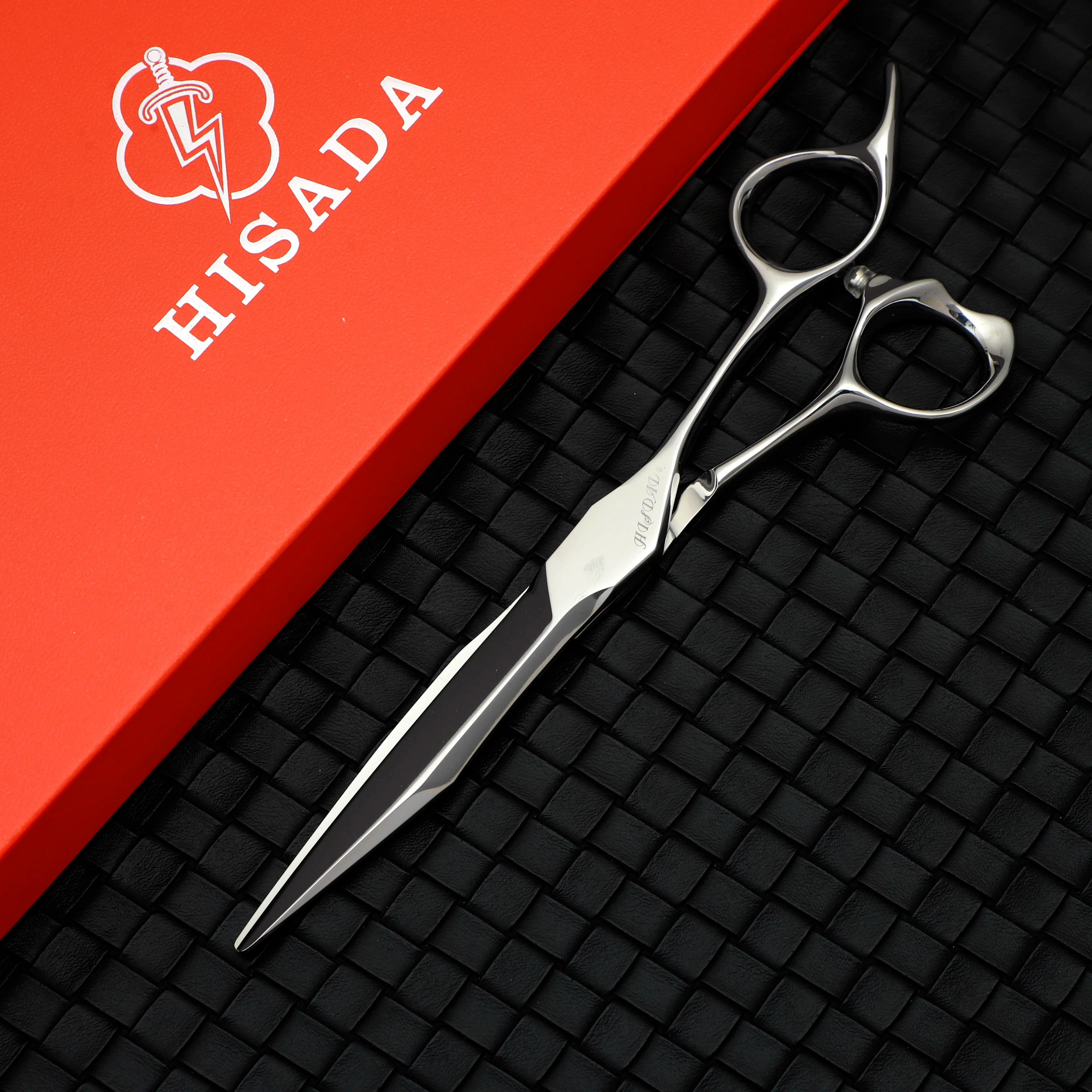 HISADA ciseaux de coupe de cheveux 6.0/6.5/7.0 pouces ciseaux de précision CNC matériel VG10 ciseaux