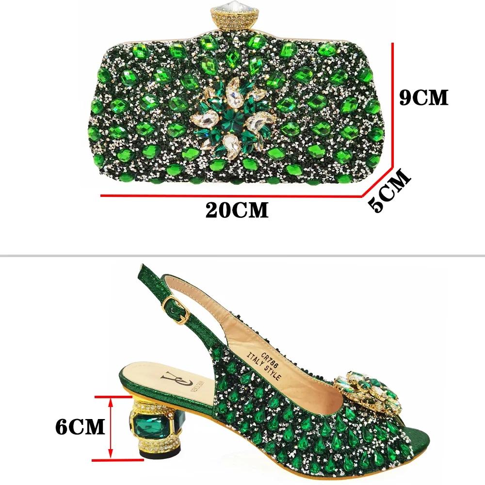 NigWin-Chaussures et sacs argentés pour femmes, chaussures et sacs de fête, mode africaine, chaussur