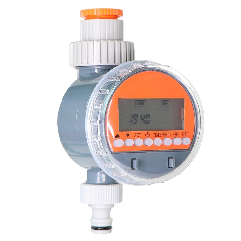 Robinet à tournant sphérique d'irrigation automatique, minuterie d'eau, affichage LCD, contrôleur d'