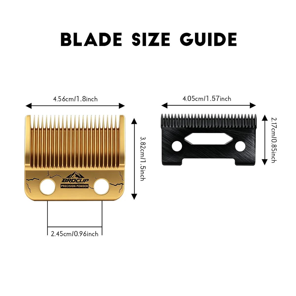 BRDCLIP lame tête de coupe remplaçable originale pour 2020C Madeshow M10 M5 tondeuse à cheveux lame 
