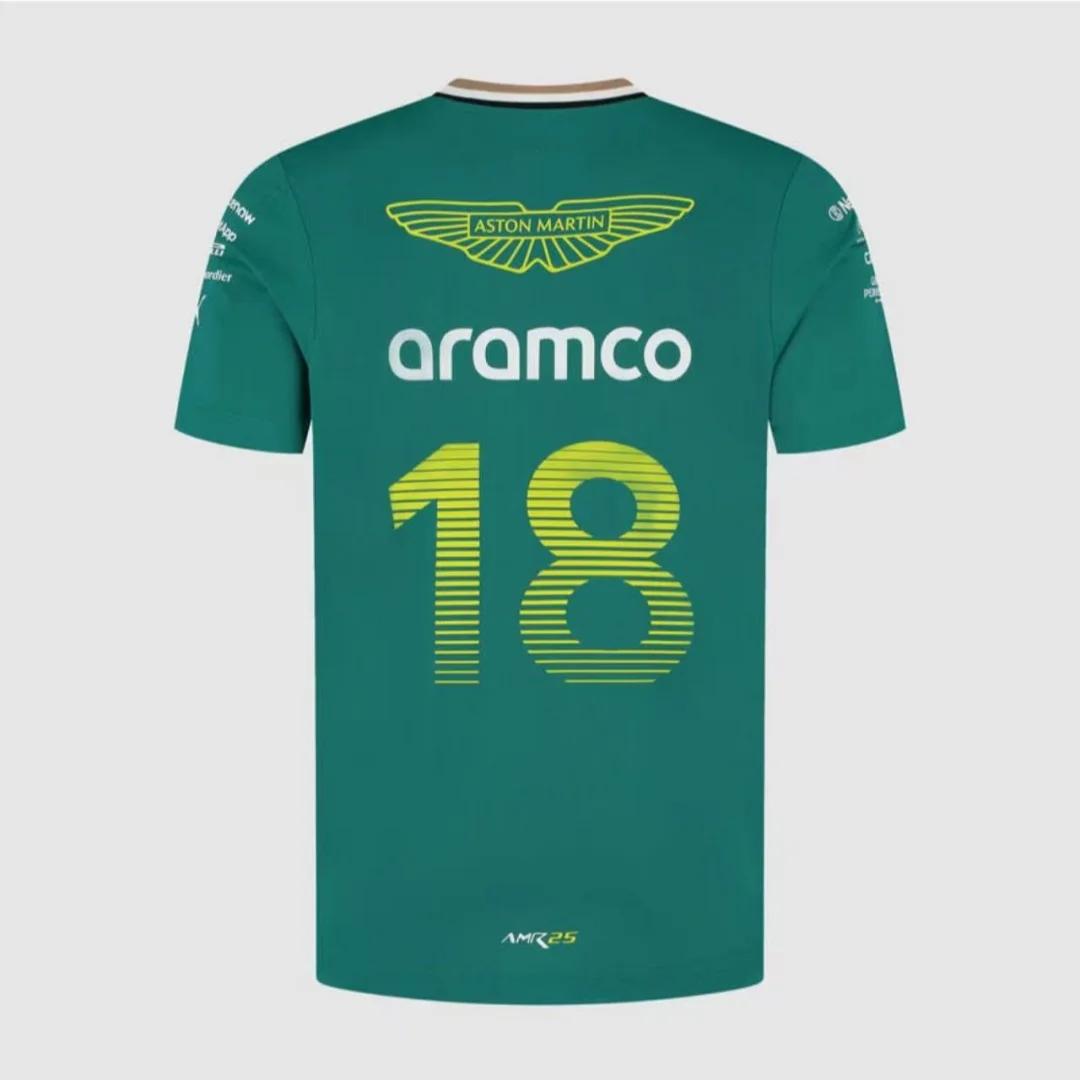 Aston Martin 2026 Fernando Alonso Lance Stroll Driver été décontracté mode T-Shirt respirant T-Shirt
