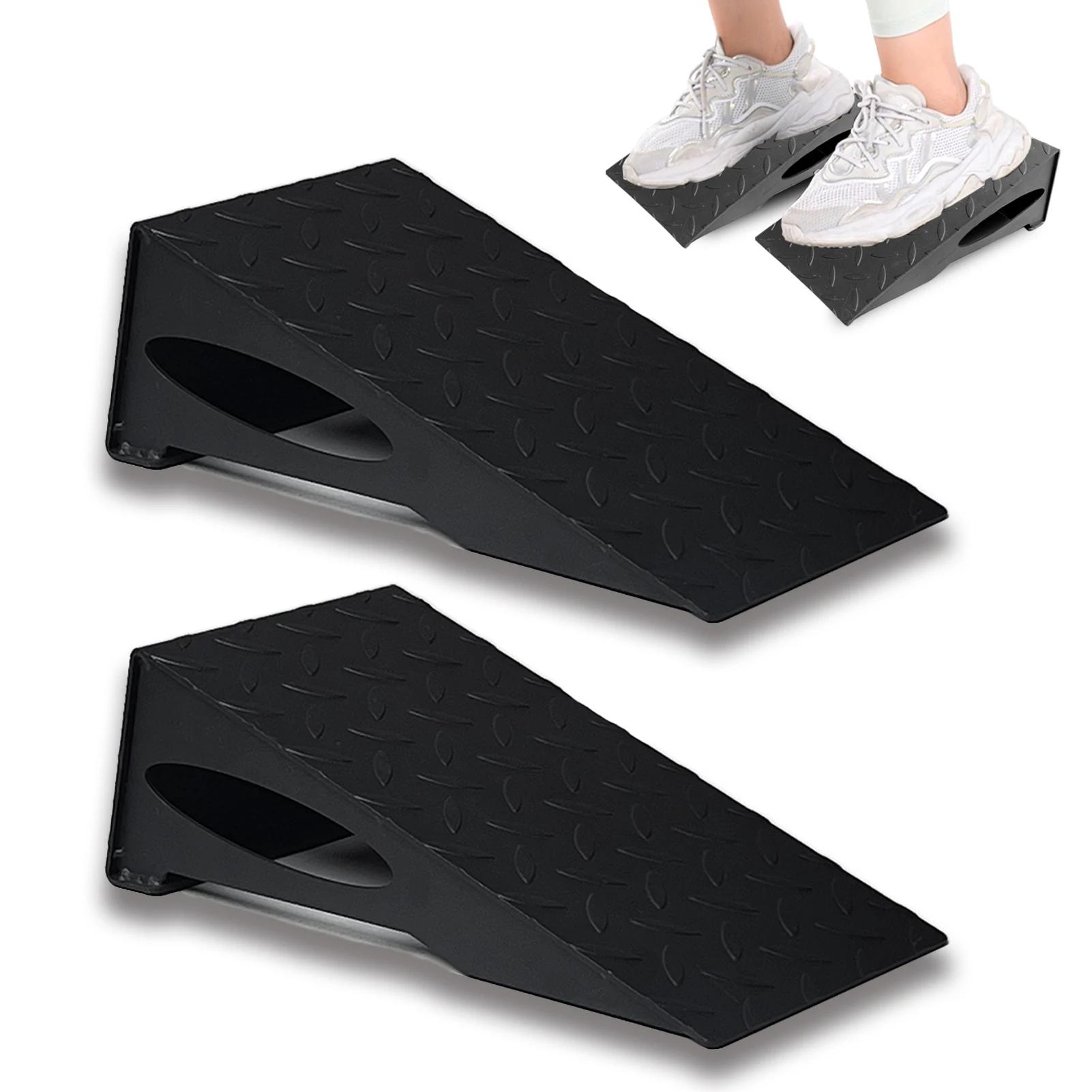 RapDuty-Planche inclinée extra large en acier, plate-forme de levage de mollet, cale de squat coordo