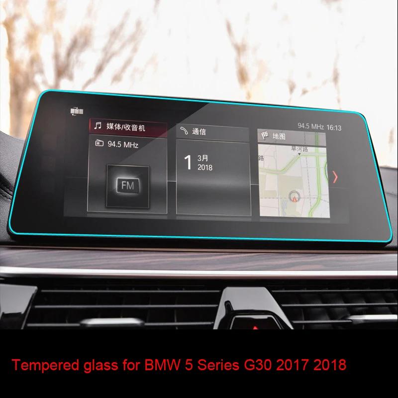 Verre trempé pour BMW série 5 G30 520 525 530 545 2018 2019 2020 2021, protection d'écran pour autor