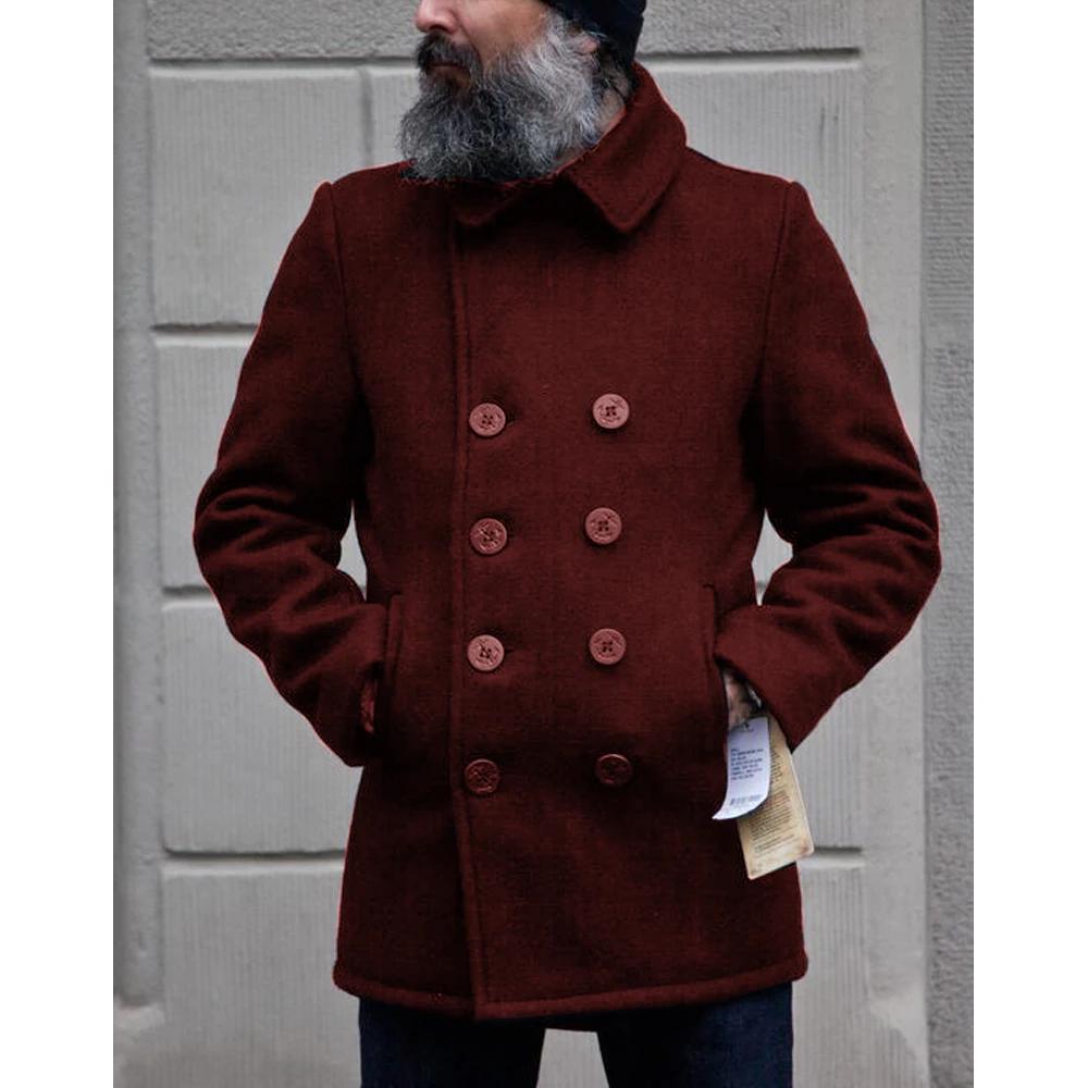 Homme vestes pour hommes automne et hiver laine de haute qualité vente chaude veste affaires décontr