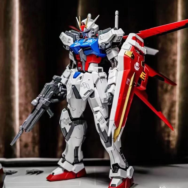 HG 1/144 Strike Dog Fighter GAT-X105 Kit de Modélisme Mécanique Figurines Jouets de Puzzle pour Garç