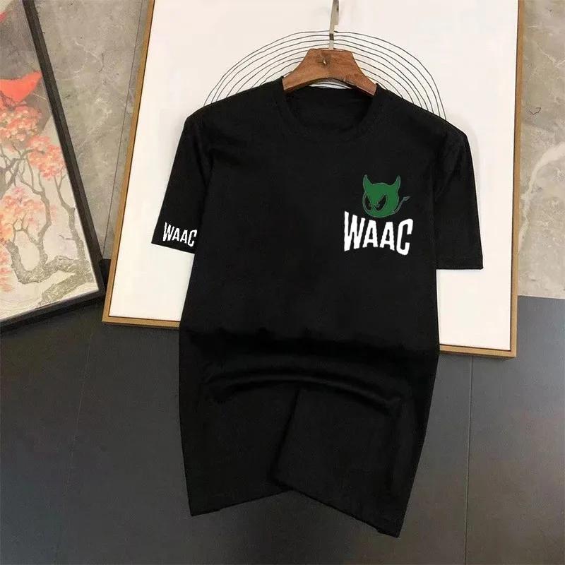 T-shirt de golf de luxe graphique en coton oversize pour hommes et femmes, marque de luxe rétro déco