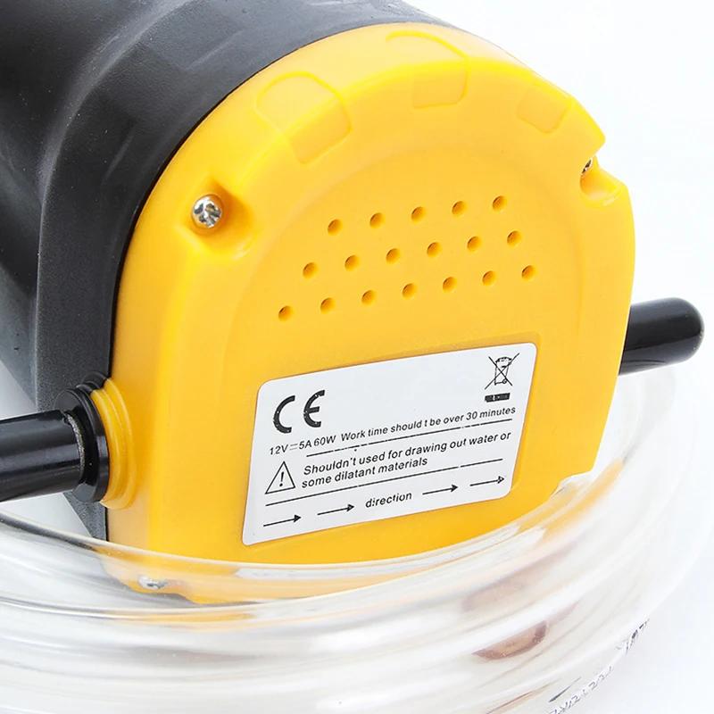 Pompe à huile moteur de voiture 12V, extracteur de carter de fluide Diesel électrique, pompe de tran
