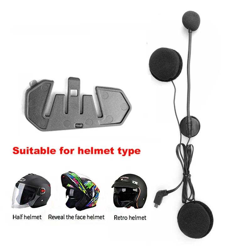 Accessoires de casque de moto, Base et câble pour casque E1