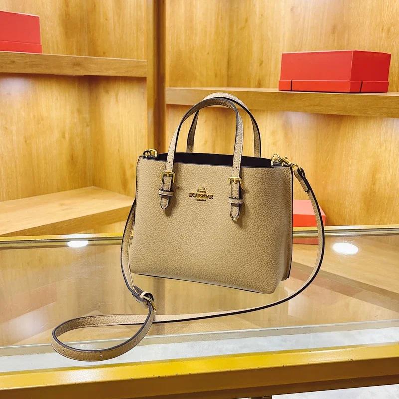 Sac à main en cuir pour femme, style décontracté, simple, vintage, haut de gamme, sac à langer, desi