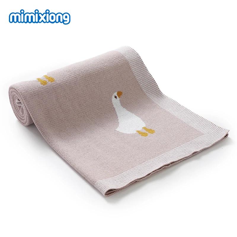 Couvertures de Bébé en Coton pour Nouveau-né Garçon et Fille, Couette, mir de Poussette, Sac de Couc