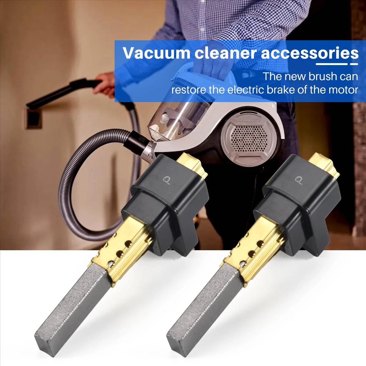 Brosse en carbone pour moteur d'aspirateur, pièces de haute qualité, 6,5x11x32mm, 2 pièces