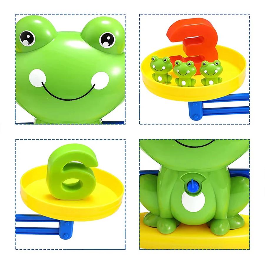 Jouets mathématiques d'intelligence mathématique, échelle de grenouille amusante, jouets d'éducation