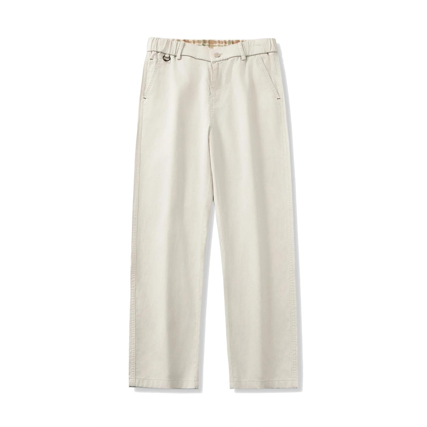 Pantalon d'été de luxe pour homme en Lyocell, coupe droite ample, style streetwear, jambe large, res