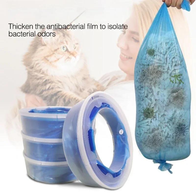LitterLocker chat bac à litière sacs poubelle chats toilette désodorisation sac poubelle vert stéril