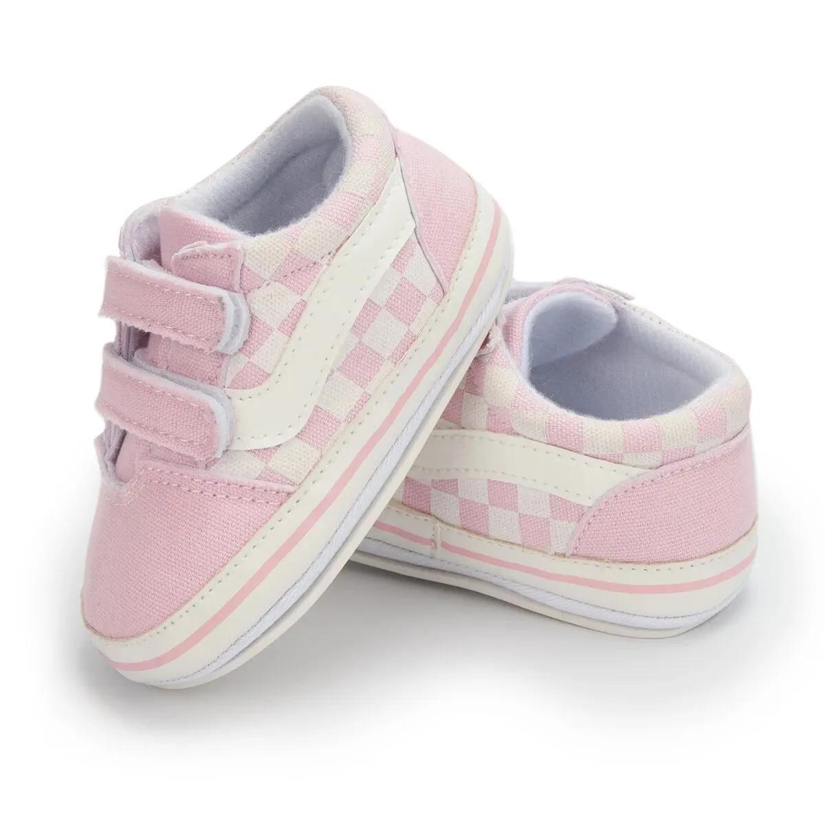 MRovior-Baskets en toile pour bébé garçon et fille, chaussures décontractées unisexes pour premiers 