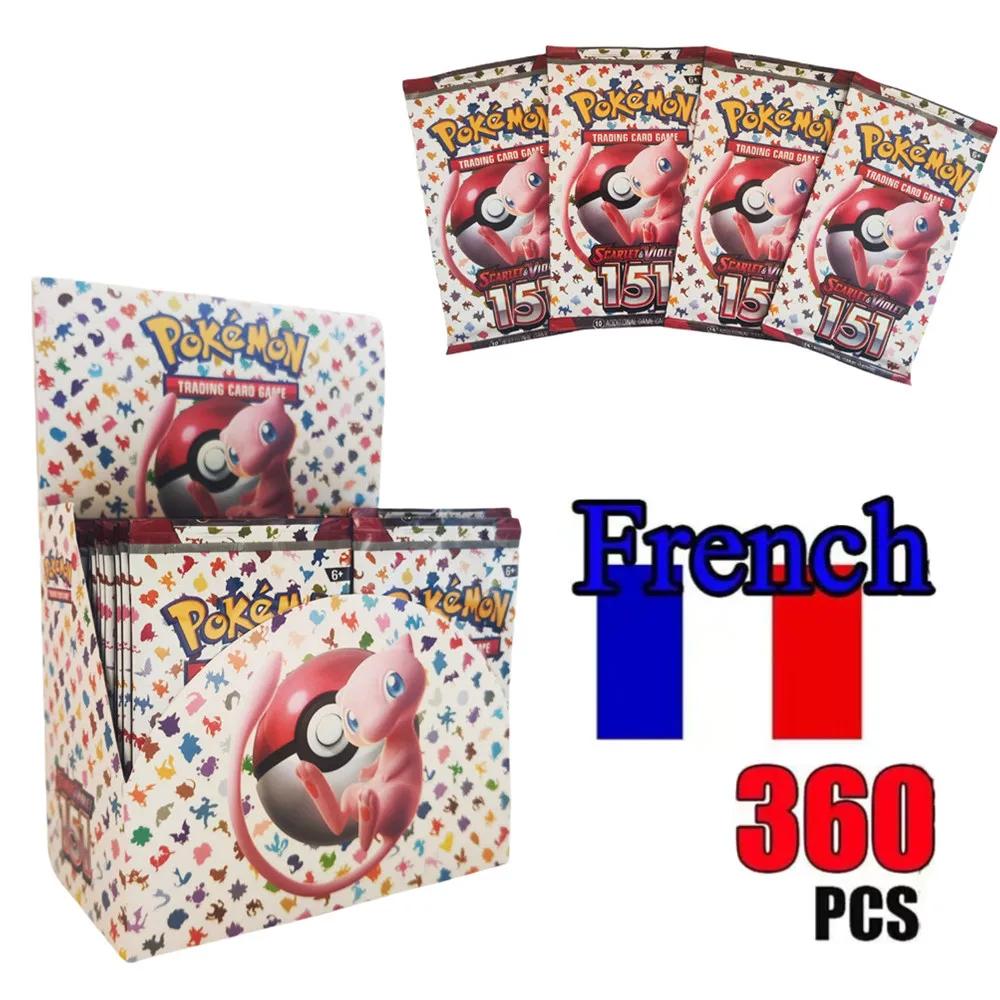 Carte Pokemon française, 360 pièces, évolutions prismatiques, étincelles, pour violoncelle, Booster 