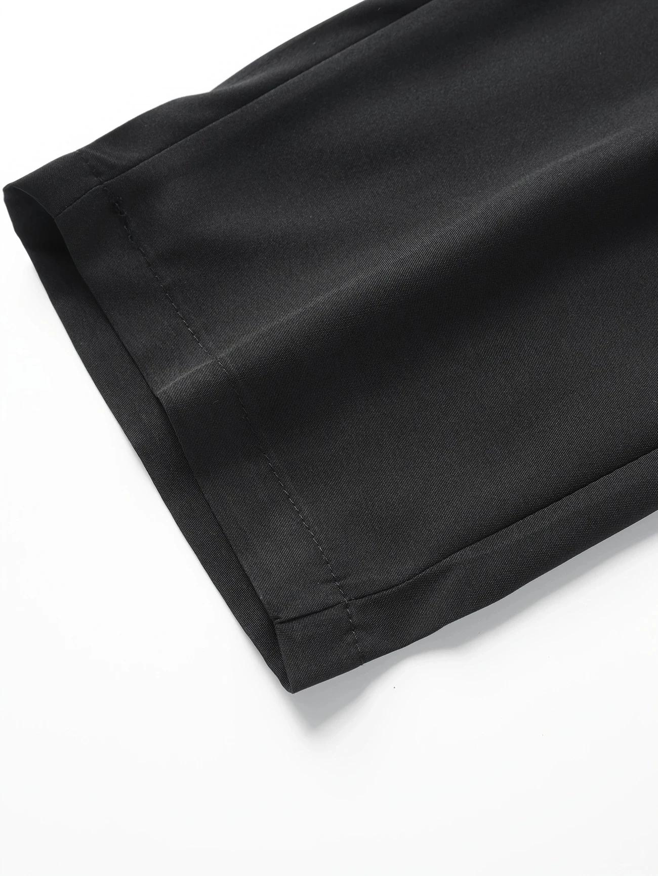 3 pièces pantalons décontractés pour hommes Stretch taille élastique survêtement coréen classique bl