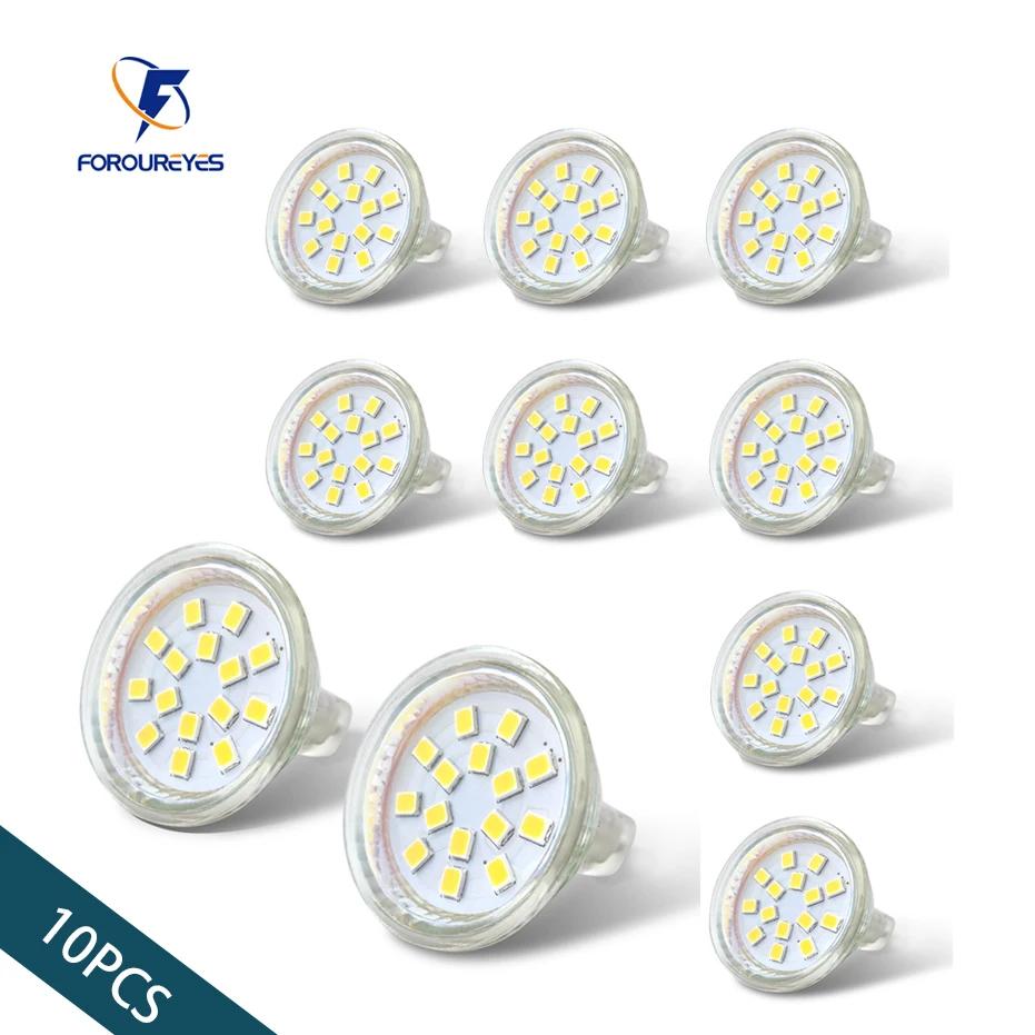 Ampoule Led MR11 AC12V 5W, sans scintillement, 120 degrés, 2835smd, 15 diodes, Mini projecteur GU4, 