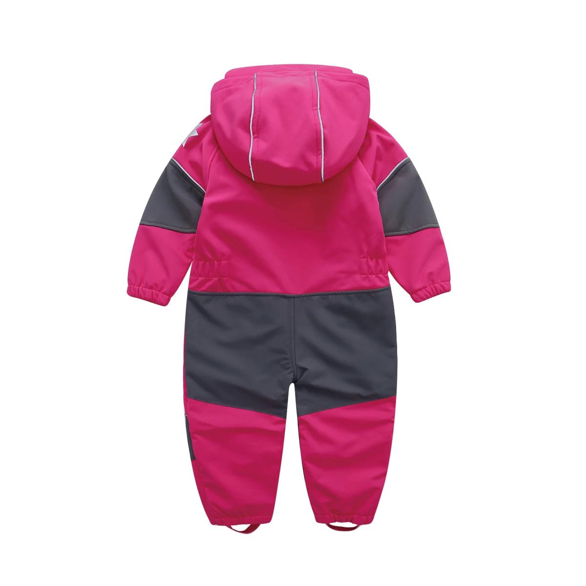 NEYKING-Salopette à capuche pour enfants, salopette softshell pour salle de bain, extérieur, barbote