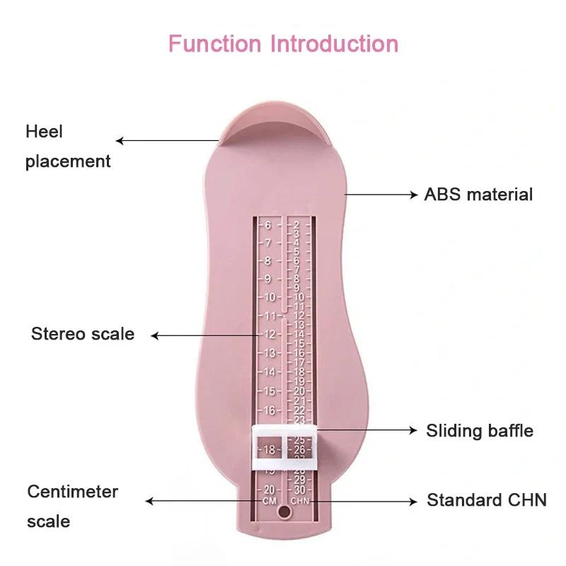 Jauge de mesure du pied pour enfants en bas âge, règle de mesure de la taille des chaussures, outil 
