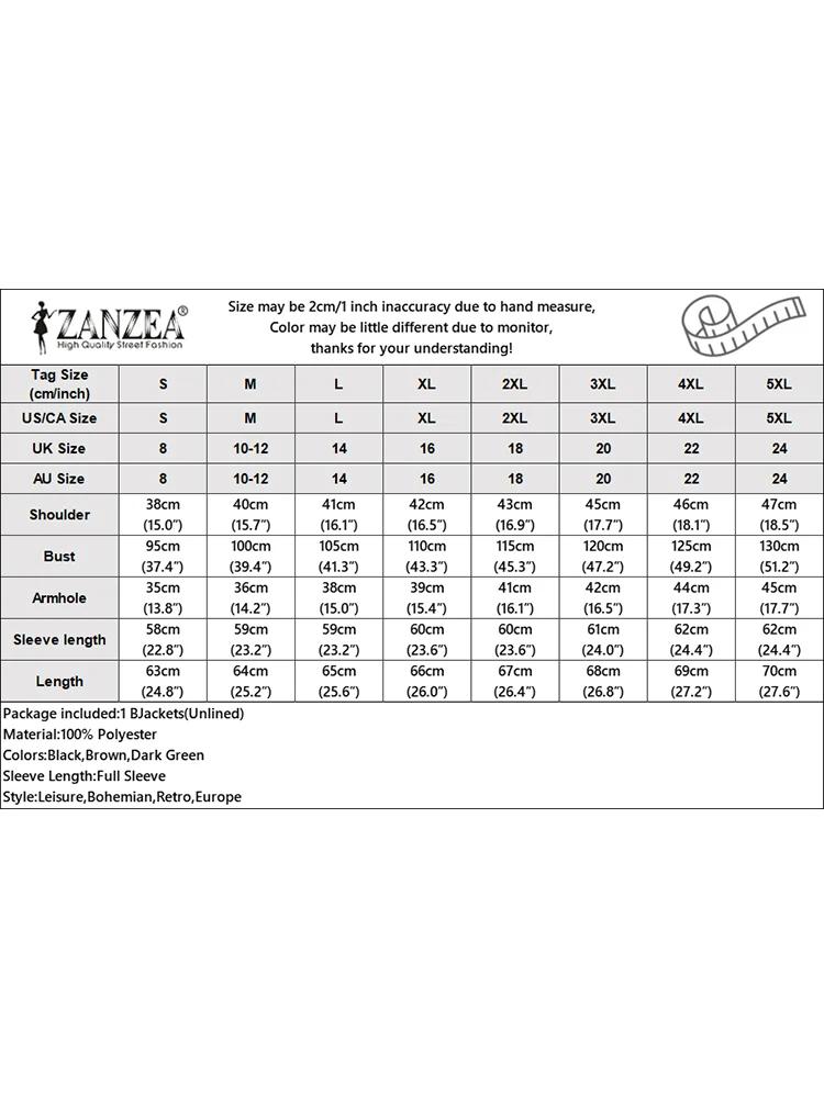 ZANZEA mode automne à manches longues solide coupe ajustée manteaux Vintage femmes vestes de travail