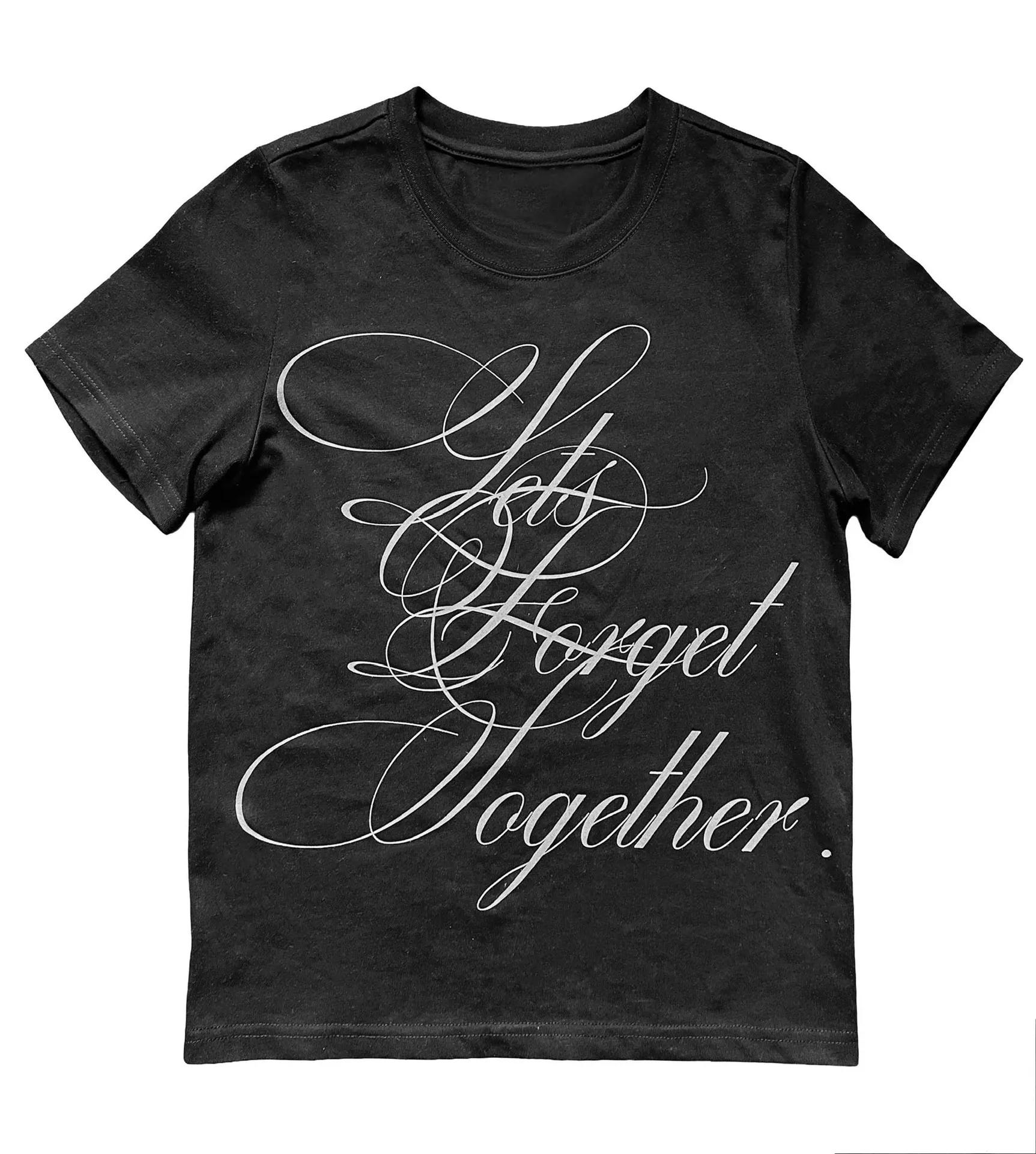 T-shirt en coton tendance Hip Hop Y2K, surdimensionné, punk, cool, manches courtes, vêtements gothiq