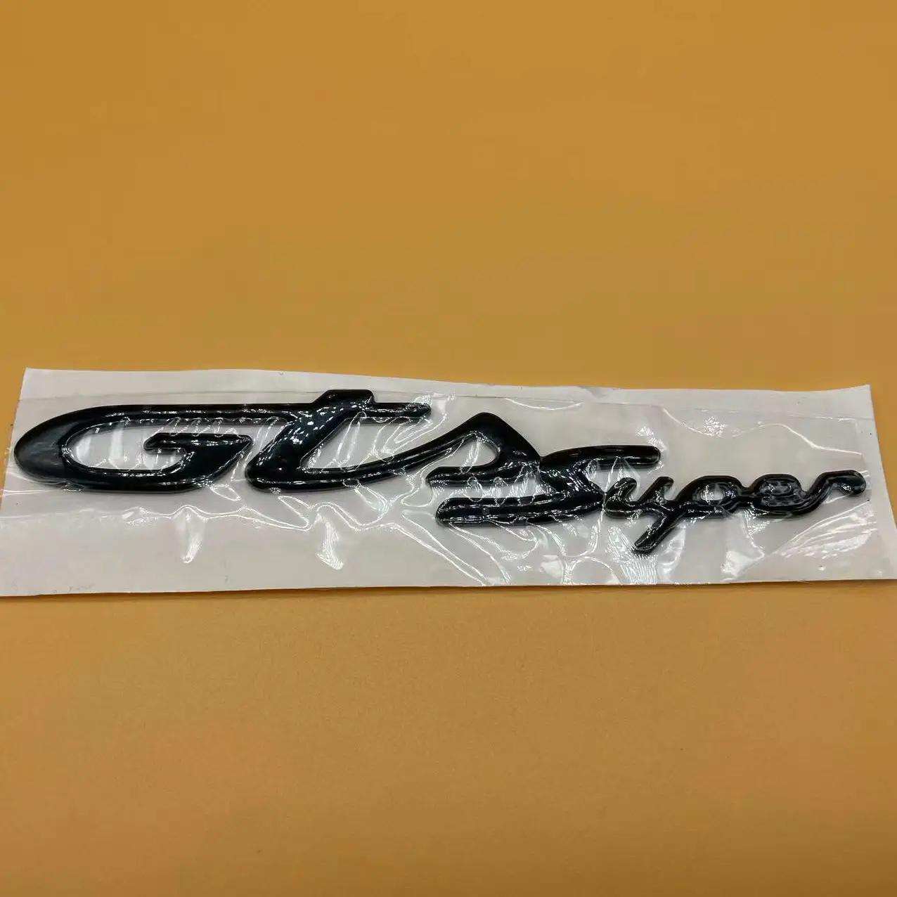 Adhésif souple 3D pour moto, pour Vespa Piaggio GTS300 GTSsuper, étiquette autocollante avec LOGO ét