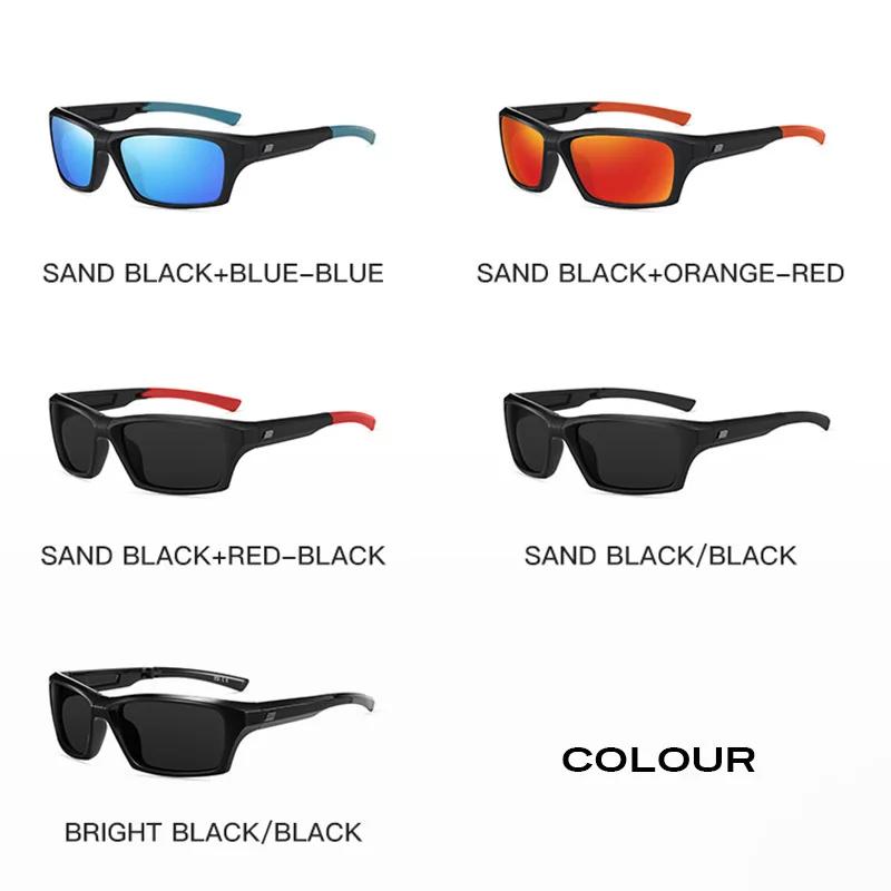 Nouvelle mode lunettes de soleil polarisées hommes pliant carré lunettes de soleil pour femmes Vinta