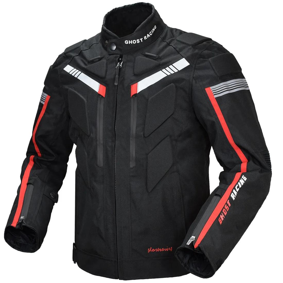 GHOST RACING veste de course de moto homme imperméable pantalon de vélo de saleté ensemble avec Prot