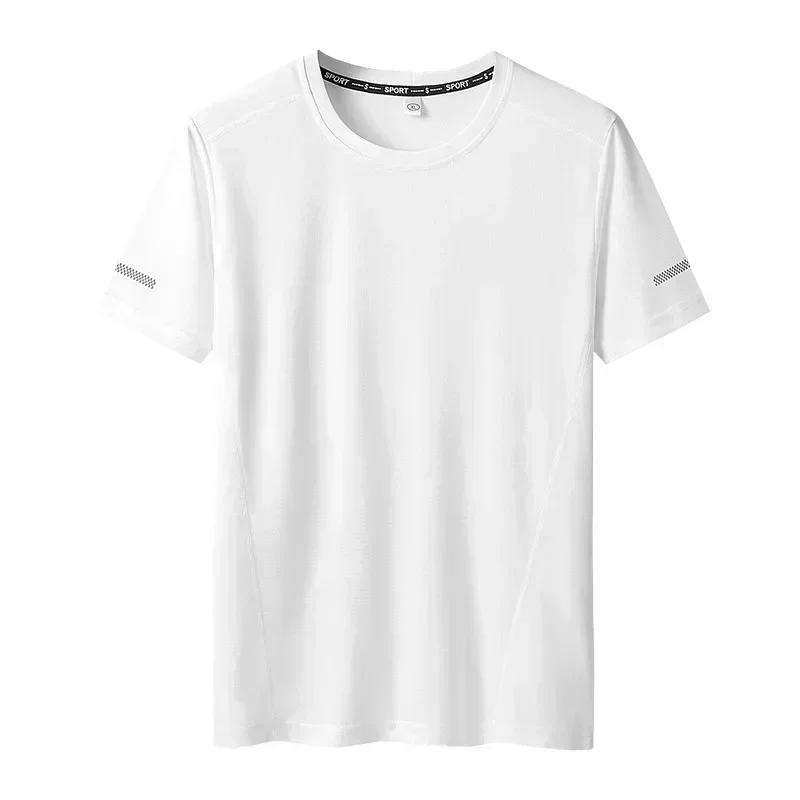 T-Shirt de dehors à vaccage Rapide pour Homme, Col Rond, Manches Courtes, Grande Taille 5XL/6XL, 6 P
