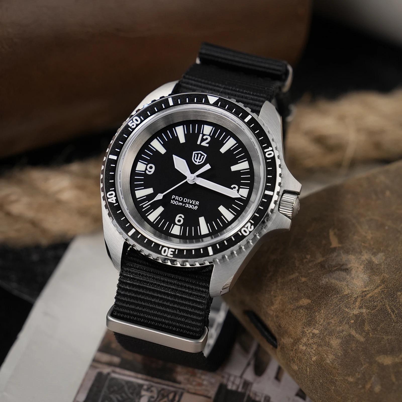 Watchdives WD1980 V3 montre de luxe VH31 balayage secondes mouvement à Quartz AR revêtement verre sa