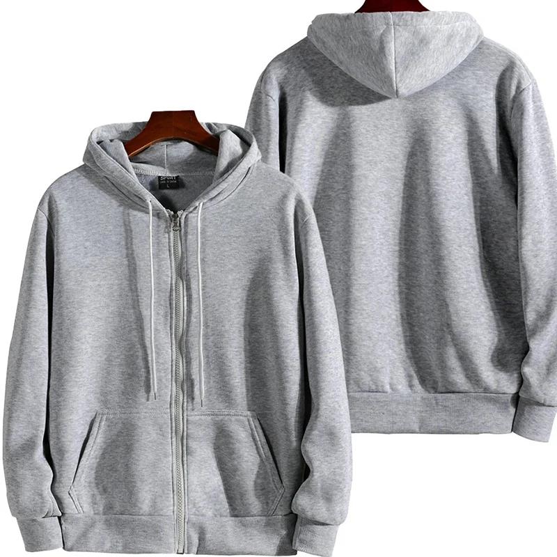 Sweats à capuche zippés pour hommes, sweat à capuche à manches longues, tenue décontractée pour homm