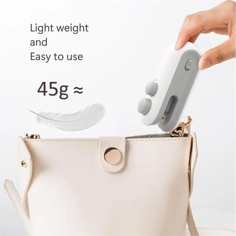 Machine à sceller les sacs sous vide, scelleuse d'emballage de sacs en plastique, scelleuse à Clip, 