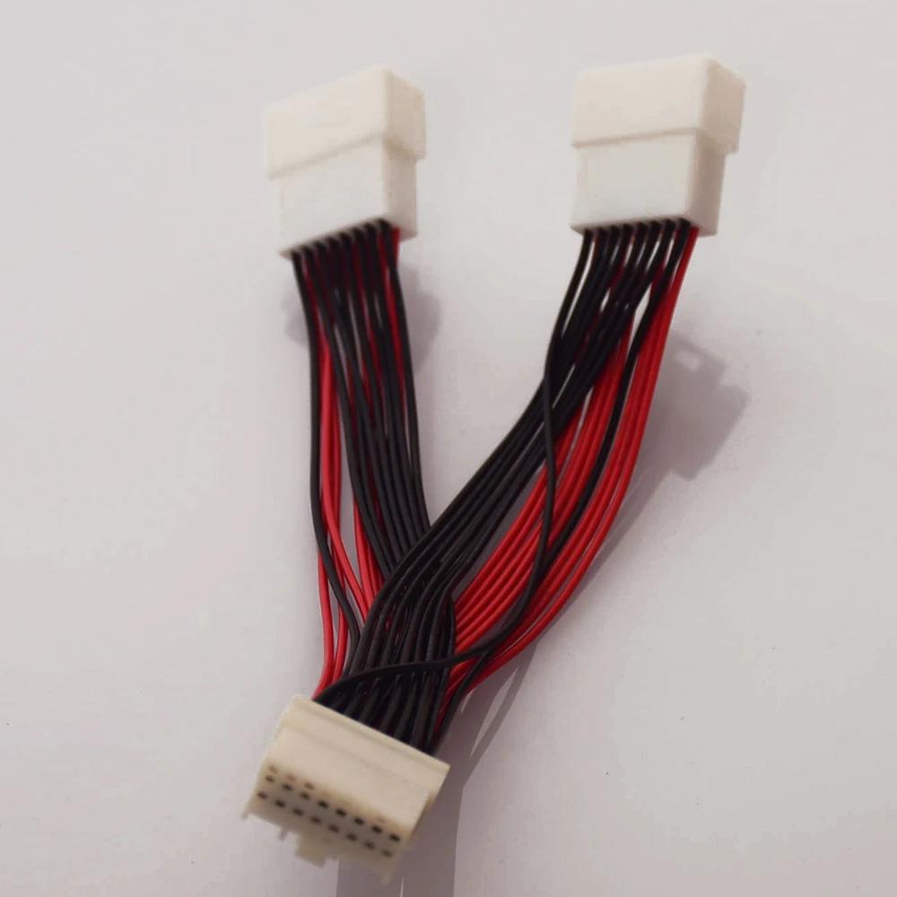 Adaptateur de faisceau de câblage de fil d'autoradio, connecteur, prise ajouter un changeur de CD po
