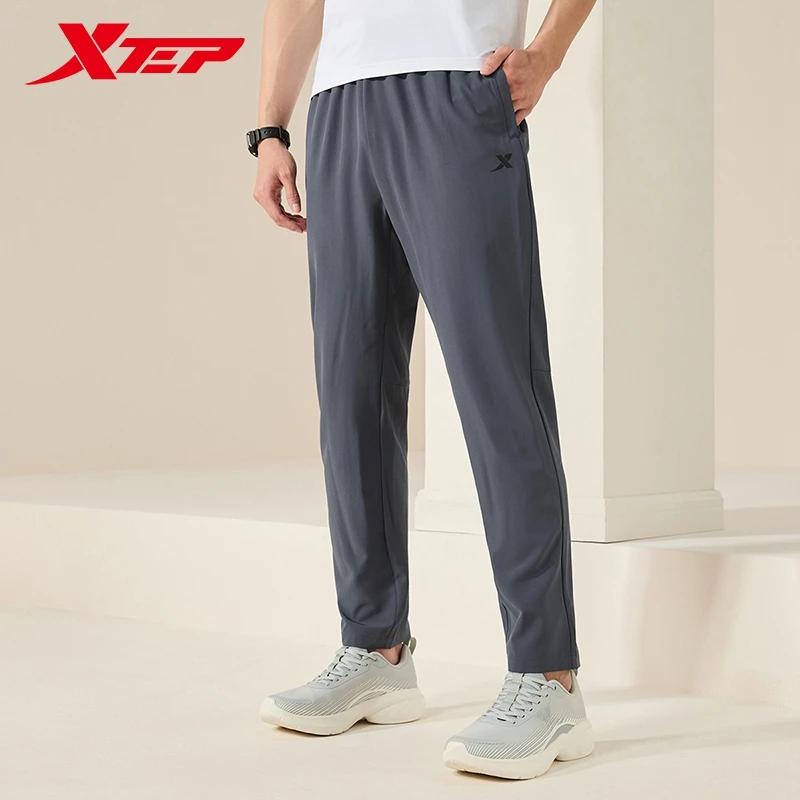 Xtep tissé pantalons de survêtement pour hommes été respirant hommes pantalons de survêtement trajet