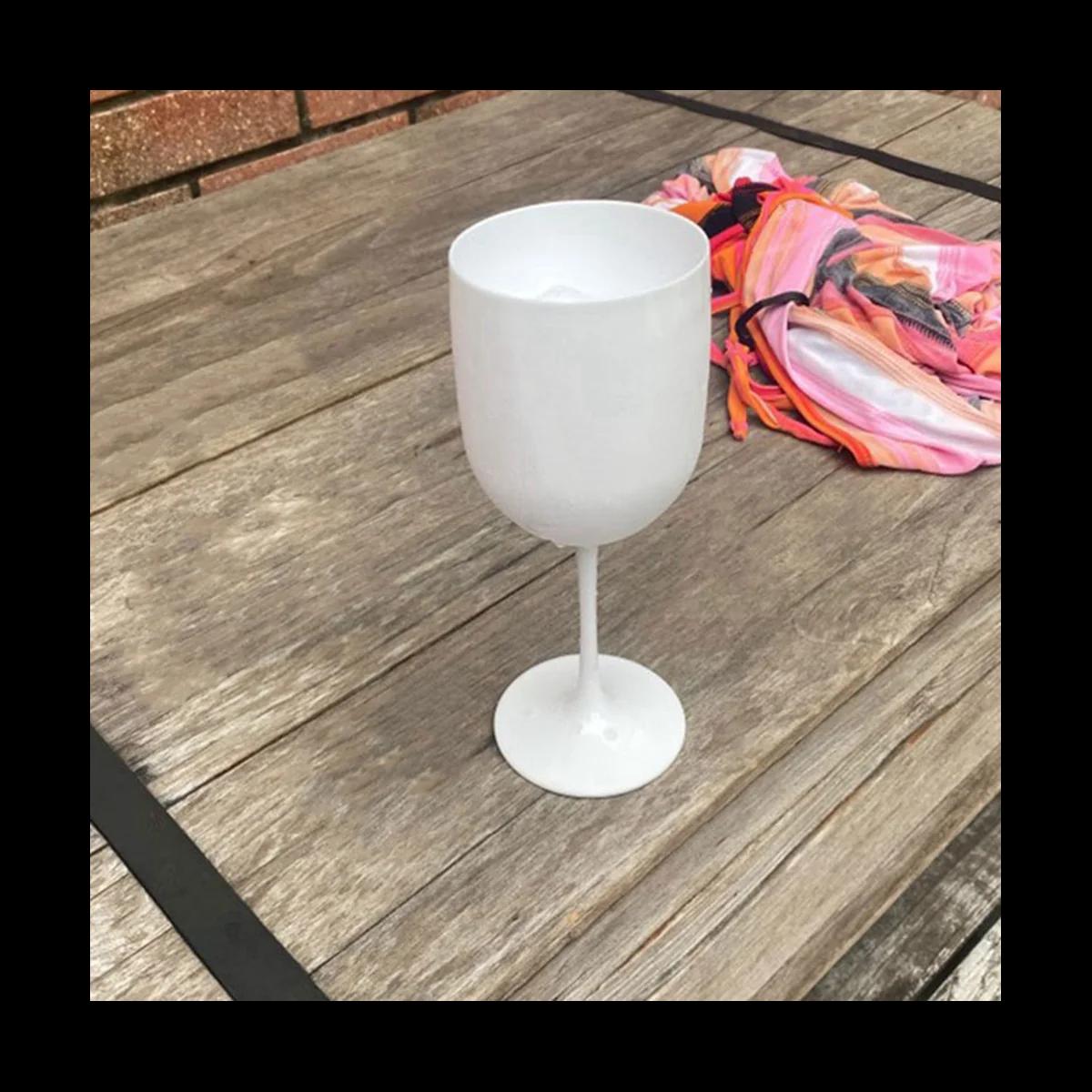 ATIONS-Verres à vin incassables et fourmis, verres à vin en plastique, très incassables, 4 pièces