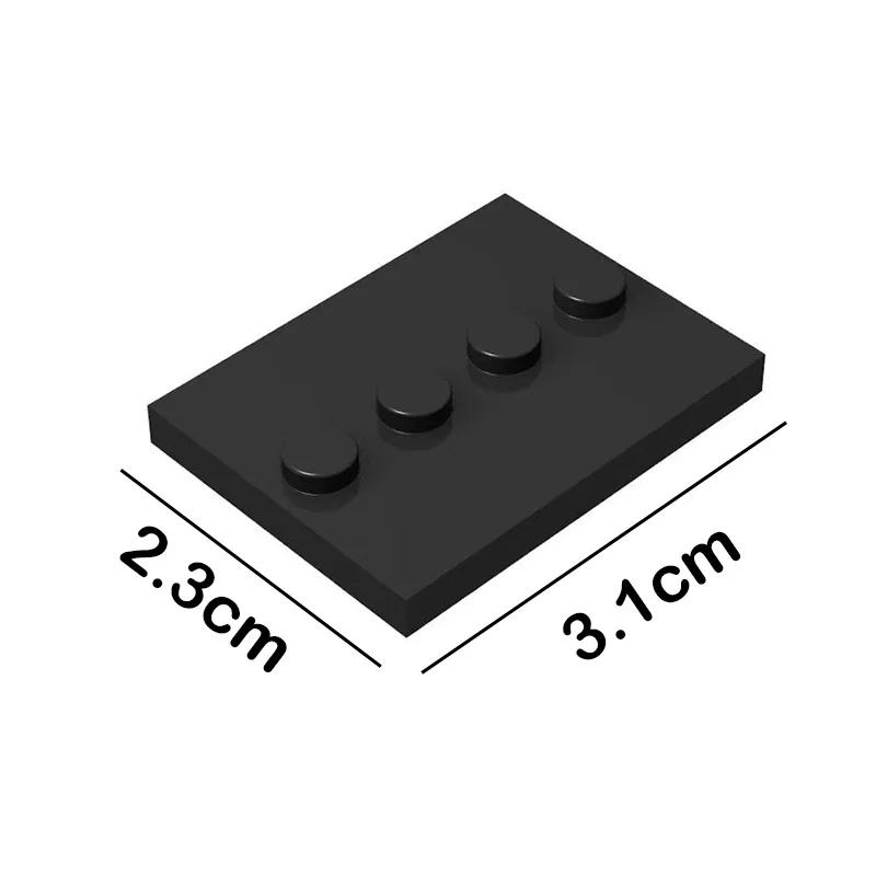 Support de figurines de ville, 50 pièces, blocs de construction MOC à monter soi-même, accessoires, 