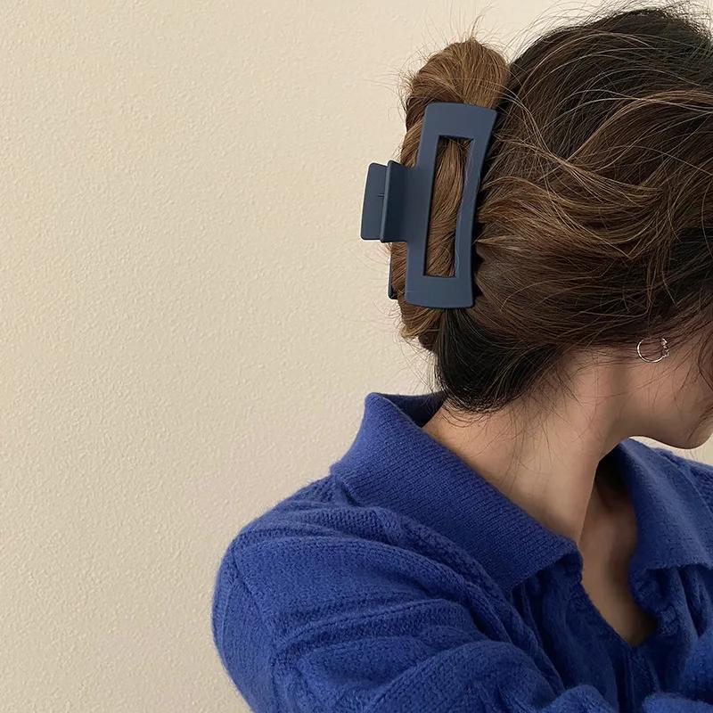 Pinces à cheveux en plastique pour femmes et filles coréennes, couvre-chef, épingle à cheveux de gra
