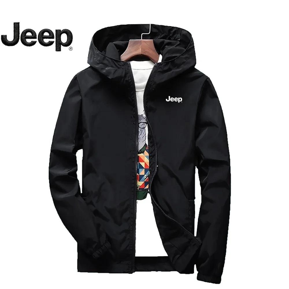 Vestes de montagne fines pour hommes et femmes Jeep, pour le printemps et l'automne, vestes de sport