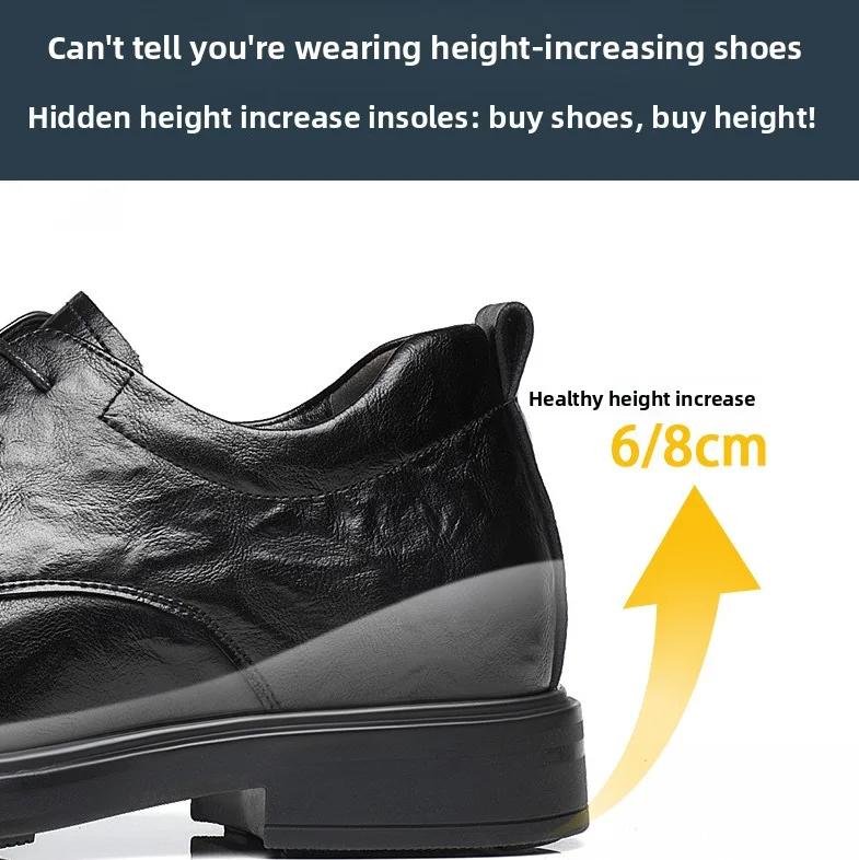 Chaussures de soirée décontractées, chaussures marron et noires pour hommes, mocassins en cuir de va